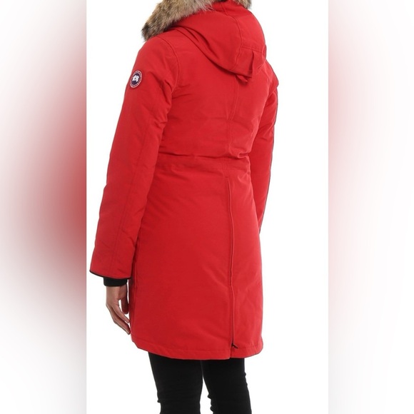 Canada Goose❤️Logo Hooded Down Coat - Picture 4 of 11